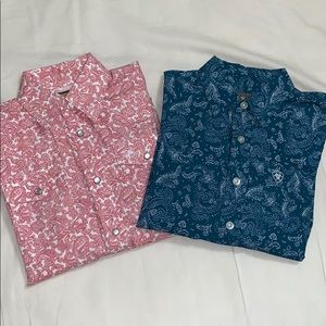 SOLD Boys Western Shirts